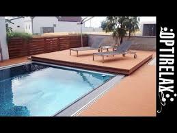 Poolabdeckung Begehbar 2 Teilig Youtube Piscinas Modernas Piscina Terraza Cobertores De Piscinas