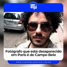 Fotógrafo que está desaparecido em Paris é de Campo Belo
