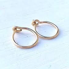 Shipping is temporarily suspended due to a warehouse move and will resume on thursday, july 15th. Small 8mm Gold Hoop Earrings For Cartilage Women 14k Yellow Import It All