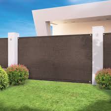 Anthracite (identique à la couleur ral 7016). Brise Vue Jardin A Prix Mini