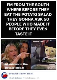 Mind you, black folks have made jokes about white people putting raisins in their potato salad long before april 2018, when black panther star chadwick. Lol Album On Imgur