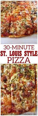 Quick And Easy St Louis Style Pizza Cinnamon Spice Everything Nice Recipe Pizza Recipes Food