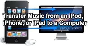 To transfer your music to the itunes library on your mac computer, select preferences from the itunes menu and then click the advanced tab. Transfer Music From Iphone Ipod Or Ipad To A Computer Osxdaily