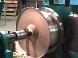 The large spun copper dish is a wide and shallow bird bath. Abba Industries Inc Copper Metal Spinning Demonstration Youtube