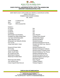Beliau mendapat didikan awal di singapura dan pelajaran menengahnya di english college, johor bahru. I Folio Ukm Fill Online Printable Fillable Blank Pdffiller