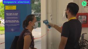 Singapore Sees Long Lines At Polling Stations Election Update Bloomberg