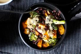 Personalized health review for birds eye shredded potatoes & sweet potatoes with broccoli & cauliflower florets: Miso Sweet Potato And Broccoli Bowl Smitten Kitchen