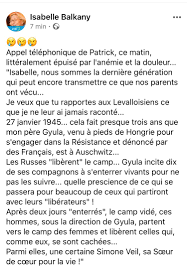 Isabelle balkany s'est payée rama yade sur les réseaux sociaux, mais l'ancienne ministre ne s'est pas laissé faire. Isabelle Balkany On Twitter Message De Patrick Balkany Isabelle Je Veux Que Tu Racontes Aux Levalloisiens Auschwitz Levallois