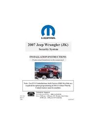 There are only four bo. 2007 Jeep Wrangler Jk