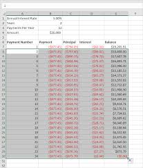 Loan Amortization Schedule In Excel Amortization Schedule Mortgage Amortization Calculator Excel Tutorials