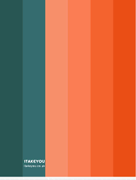This color combination was created by user schemecolor.the hex, rgb and cmyk codes are in the table below. Teal And Orange Colour Combo I Take You Wedding Readings Wedding Ideas Wedding Dresses Wedding Theme