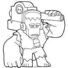 Desenhos De Brawl Stars Para Colorir Colorir Pintar E Colorir Desenhos Fofos Para Colorir
