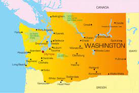 Switch to a google earth view for the detailed virtual globe and 3d buildings in many major cities worldwide. Washington Map Guide Of The World