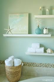 Sonoma coastal beach bath accessories. How To Make Floating Display Shelves Coastal Bathroom Decor Coastal Style Bathroom Beach House Bathroom
