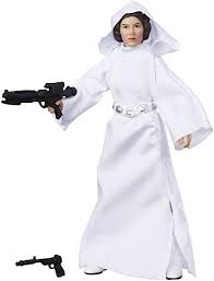 While leia, princess of alderaan is a part of the journey to star wars: Amazon Com Star Wars The Black Series Princess Leia Action Figure 6 Toys Games