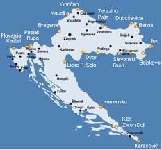 Carta geografica croazia cartina croazia cartina europa croazia: Informazioni Sulla Guida Attraverso La Croazia Camping Hr