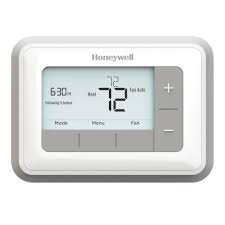 Honeywell Home T5 7 Day Programmable Thermostat Home Depot Digital Works With Alexa