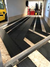 The open aluminum tilt bed snowmobile trailer is offered with a single axle, and comes with a 13 ft. Slide Guides Inc Snowmobile Trailer Traction Mat 6 Foot Length X 16 Inch Width Single Hanna Trailer Supply