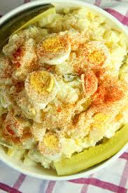Dill Pickle Potato Egg Salad Recipe Potato Salad With Egg Egg Salad Vegan Recipes Easy