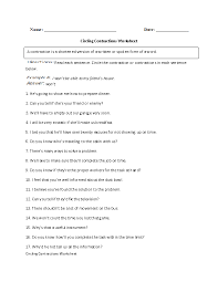You're is a contraction, and your is a possessive determiner. Englishlinx Com Contractions Worksheets