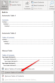 Check spelling or type a new query. How To Create And Manage A Table Of Contents In Microsoft Word