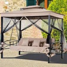 Top 30 of canopy patio porch. Marquette 3 Seat Daybed Porch Swing With Stand Patio Daybed Porch Swing With Stand Patio Swing