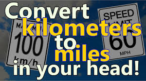 How To Convert Kilometers To Miles In Your Head