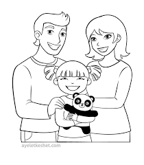Free Coloring Pages About Family That You Can Print Out For Your Kids Family Coloring Pages Halloween Coloring Pages Baby Coloring Pages