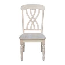 International Concepts Unfinished Wood Lattice Back Dining Chair Set Of 2 C 390p The Home Depot Unfinished Wood Chairs Wood Side Chair Wood Dining Chairs