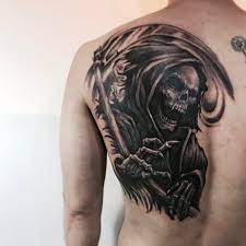 95 Horrible Sensenmann Tattoo Designs Bedeutungen Perfekt Gruselig 201 Tattooedmodel Bedeutungen D Grim Reaper Tattoo Death Tattoo Reaper Tattoo