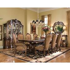 Tommy bahama dining room sets. Aico Michael Amini Windsor Court Rectangular Dining Set In Vintage Fruitwood