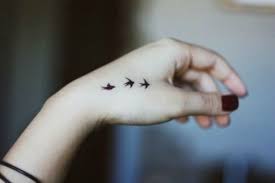 Small Bird Tattoo On Hand Temporary Tattoos Are So Fun And Such An Easy Way To Add A Unique Element To Your Look Using Different Tatt Neck Tattoo Simple Bird Tattoo Little Bird Tattoos