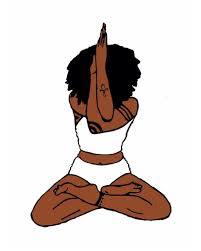 Pin By Sharnea Brown On Vision Board In 2021 Black Girl Yoga Yoga Art Black Women Art