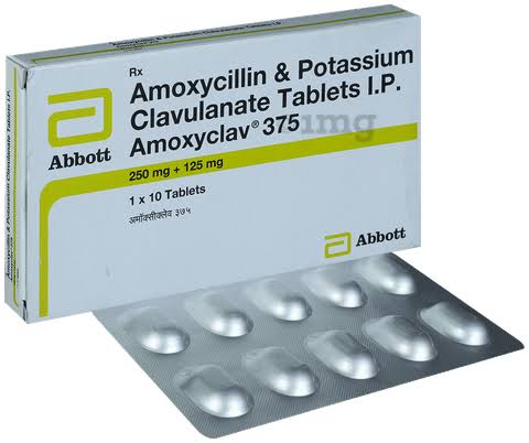 Buy Amoxyclav 375 Tablet Online: View Uses, Side Effects, Price, Substitutes | 1mg