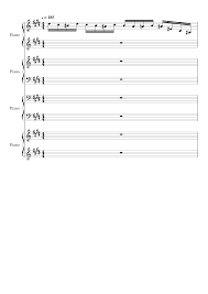 Rush e rush e rush e rush e rush e check out my content on other platforms i took rush e from sheet music boss and sped it up to 4x! Rush E Sheet Music For Piano Mixed Quartet Musescore Com