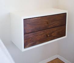 What is floating nightstand with light, storing our fauxlinen finish two drawers provide ample storage solutions toys and this. How To Build A Diy Floating Nightstand Full Tutorial And Instructions
