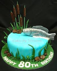 Perfect for a fishing enthusiasts. Fish Birthday Cake Cake By Cakes By Vivienne Cakesdecor