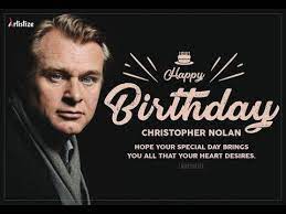 Thanks to blockbusters like inception and the dark knight trilogy, christopher nolan is amon. Tribute To Christopher Nolan Happy Birthday Director 1080p Youtube