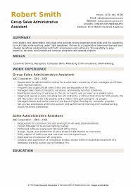To access the after sales manager job position requires a bachelor's degree in any of marketing, business administration, economics, or in a related discipline. Sales Administrative Assistant Resume Samples Qwikresume