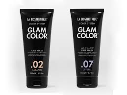 Combinaciones con colores inesperados — project glam. La Biosthetique Glam Color Hair Mask G Hairstyling By Gabriele Kratzer