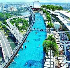 Marina Bay Sands Singapore Hotel With Infinity Pool And Skypark Most Beautiful Places Sands Hotel Singapore Beautiful Places