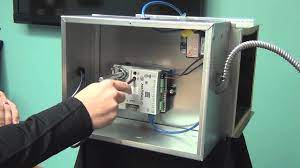 200 amp main panel wiring diagram electrical panel box diagram. Installing The Vav Controller And Sensor Youtube