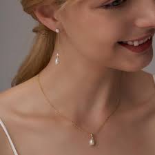 Dainty Real Freshwater Pearl Necklace,pearl Charm Gold Filled Necklace,  Pearl Wedding Necklace,daily Single Pearl Pendant,necklace for Women