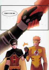 He's developed an arsenal of technology that would put most armies to shame. 54 Best Birdflash Robin X Kid Flash Ideas Liga Mlodych Batman Mlodzi Tytani