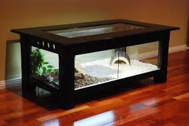 Alternatively, it could be used as a vivarium or just a luxurious coffee table. I Built A Snake Tank Table Cute766