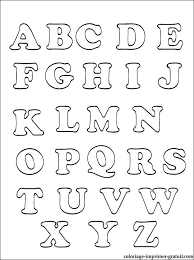 Alphabet coloring pages for each letter. Alphabet Educational Printable Coloring Pages