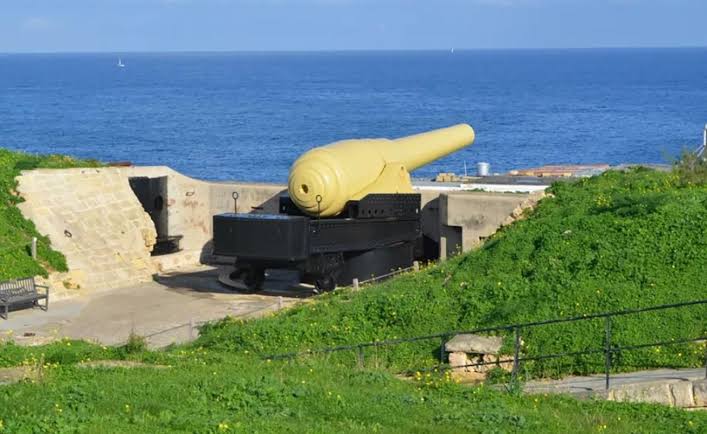 Malta's 100-ton 'monster' gun at Rinella Battery