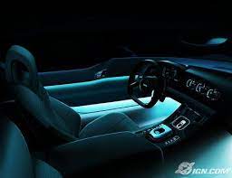 saab aero x ign custom car interior car lights car led lights