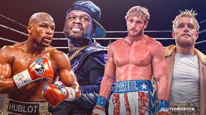Floyd mayweather may be facing off against logan paul on june 6, but the legendary boxer almost brawled with a different paul: Floyd Mayweather Accepts 50 Cent S Boxing Challenge