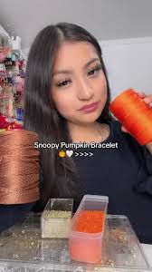 Pumpkin Pattern String Bracelet